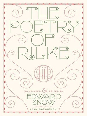 cover image of The Poetry of Rilke